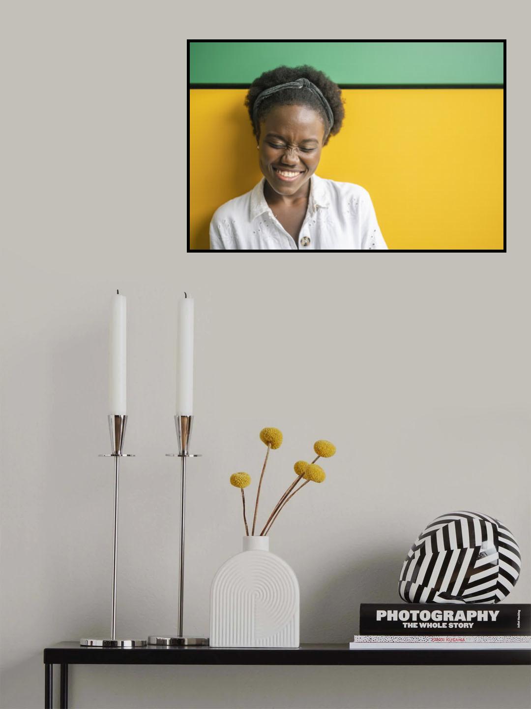 black woman Poster och Canvastavla