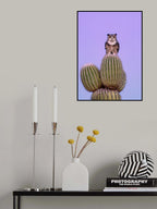 Great Horned Owl Poster och Canvastavla
