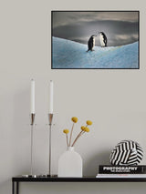Couple on ice Poster och Canvastavla