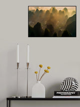Guilin Sunrise Poster och Canvastavla