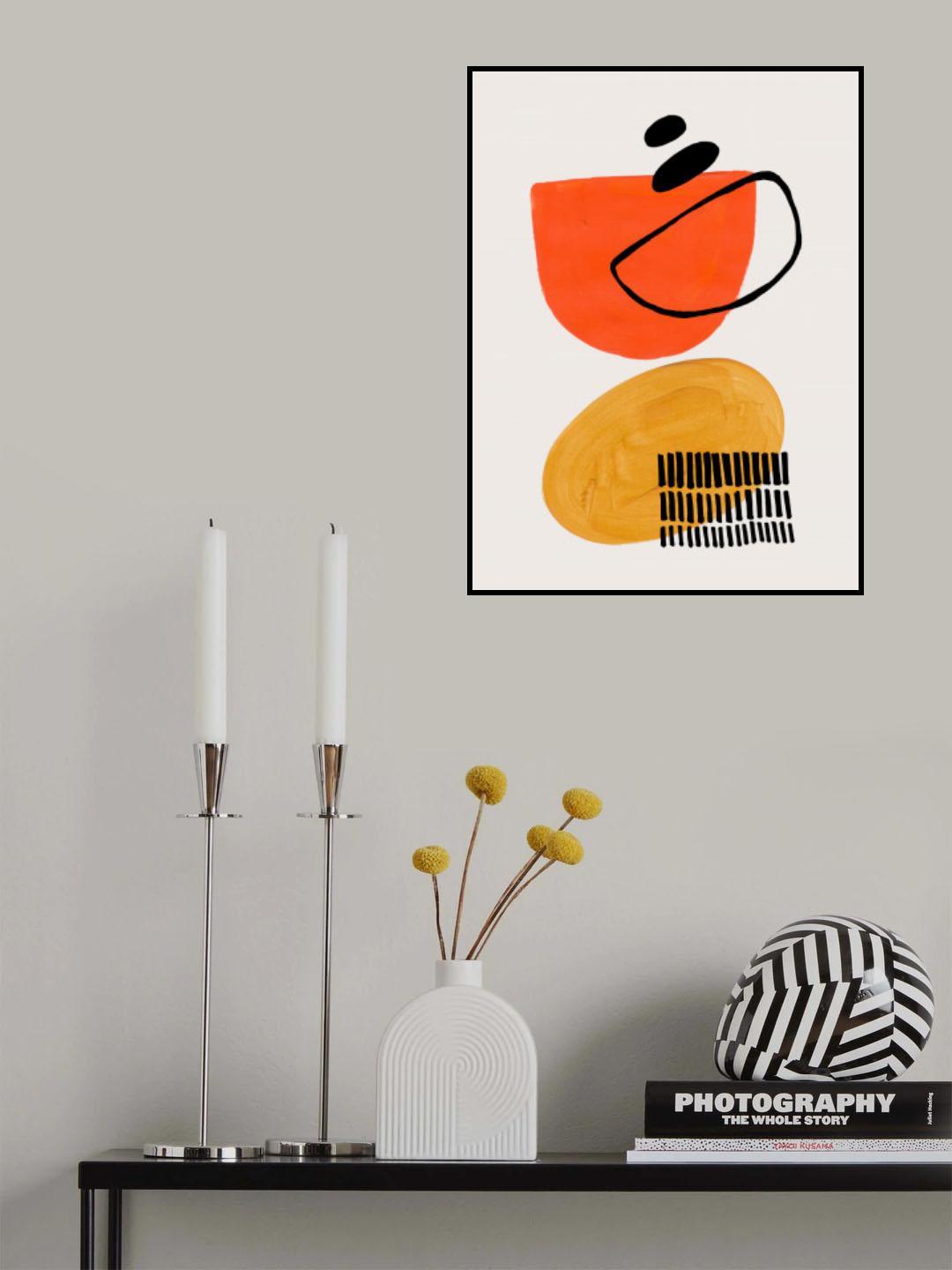 Sun Orbit Poster och Canvastavla