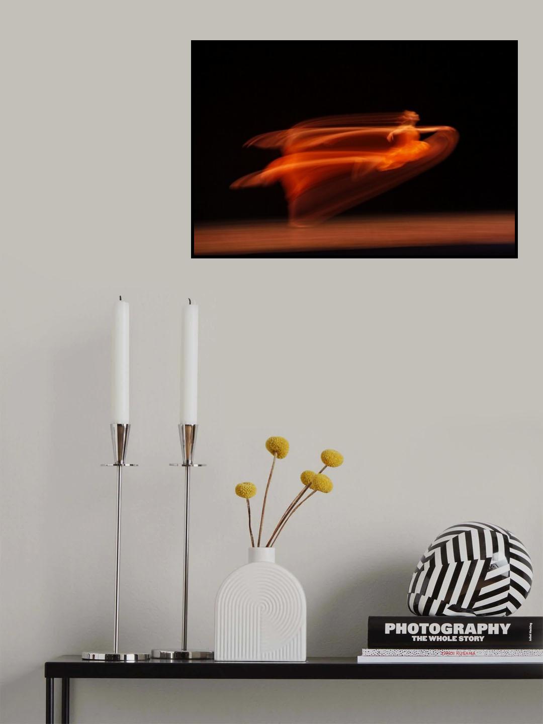 Flying Ghost Poster och Canvastavla