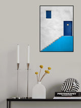 Blue House Poster och Canvastavla