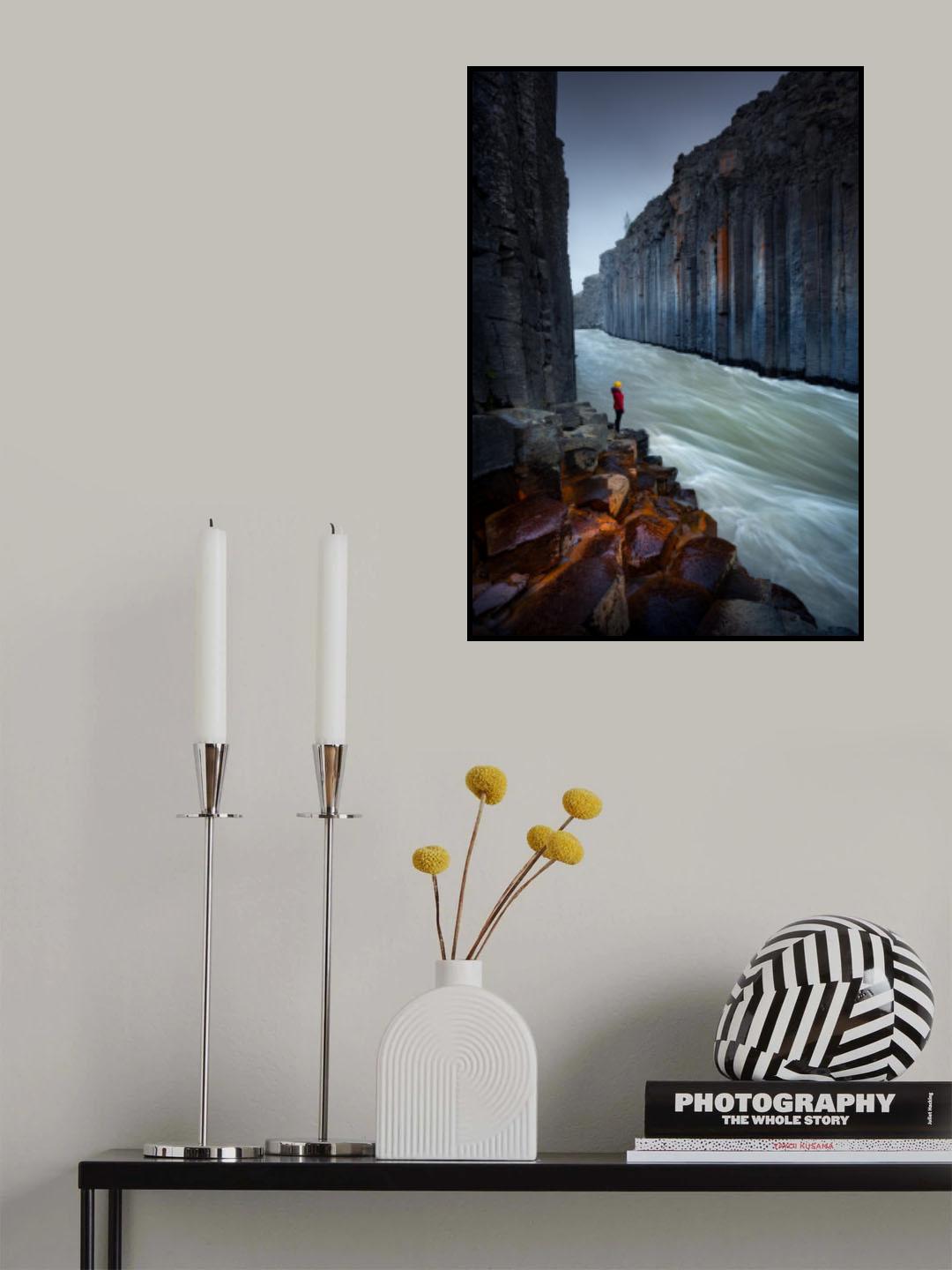 Basalt Canyon Poster och Canvastavla