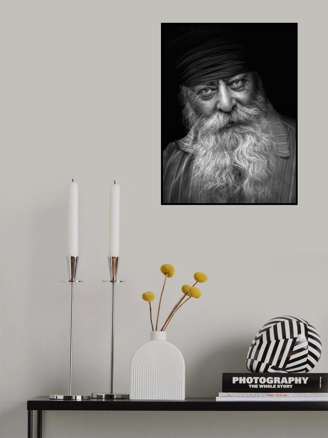 Old Man Poster och Canvastavla