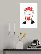 Frida Poster och Canvastavla
