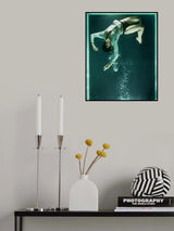 underwater artistic portrait shooting Poster och Canvastavla