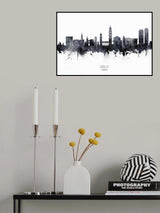 Split Croatia Skyline Poster och Canvastavla