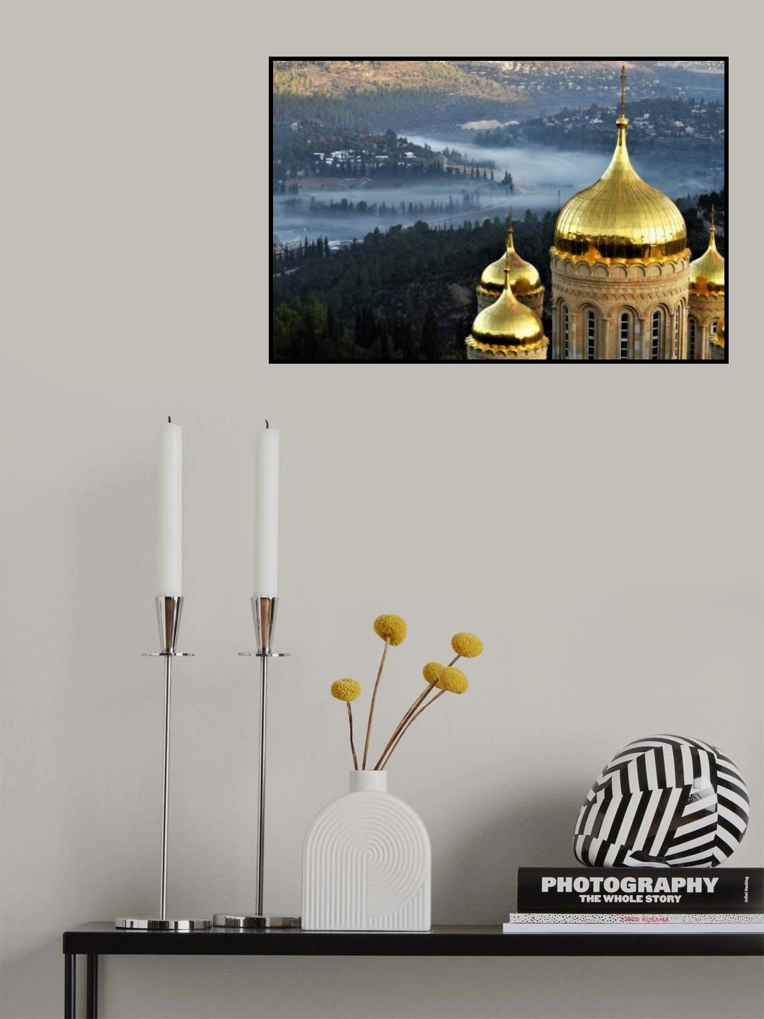 good morning Jerusalem Poster och Canvastavla