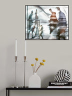 CHRISTMAS SHOPPING Poster och Canvastavla