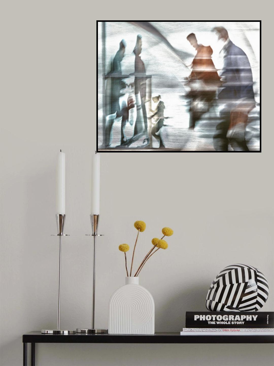CHRISTMAS SHOPPING Poster och Canvastavla