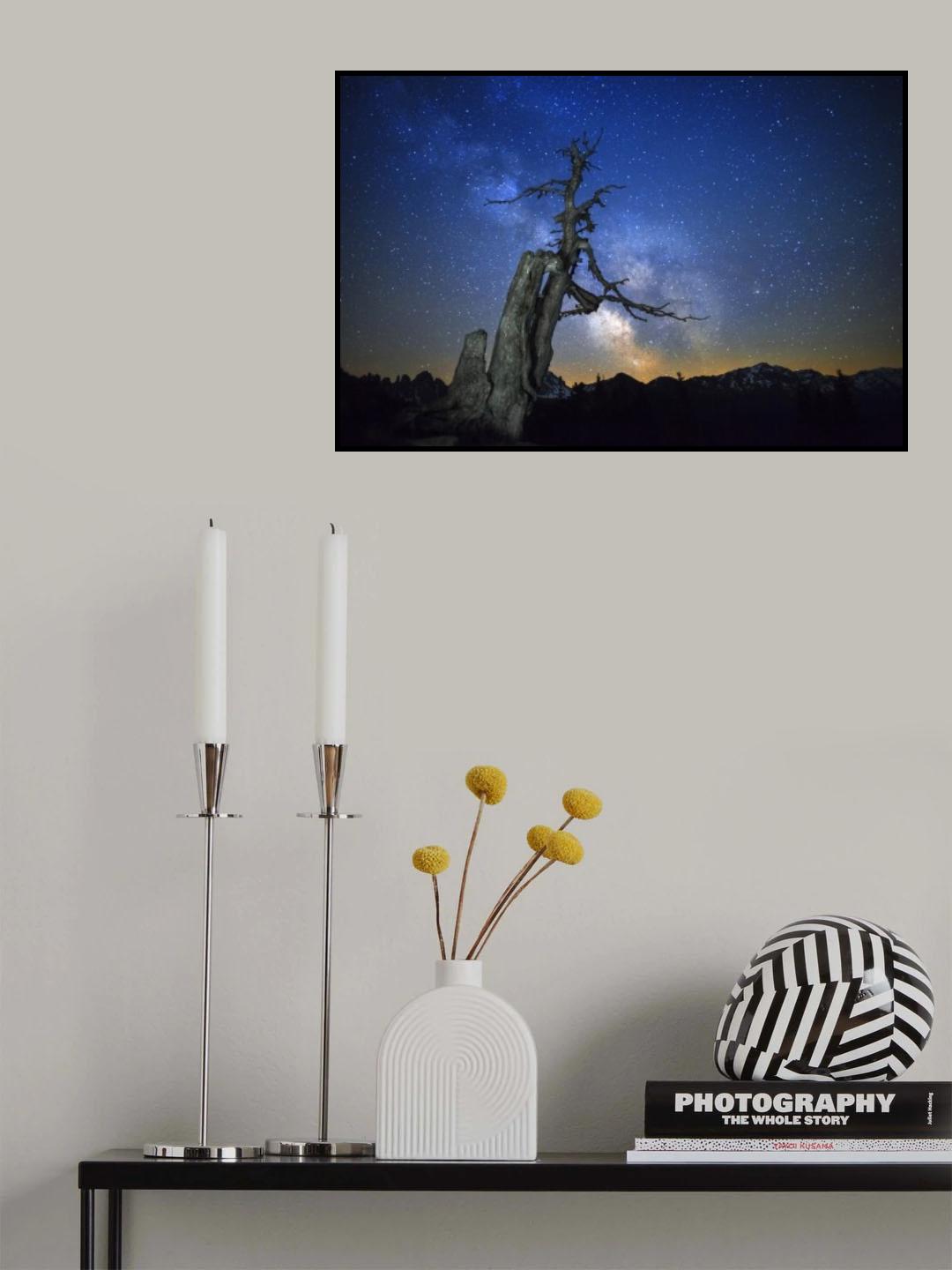 Milky Way Poster och Canvastavla