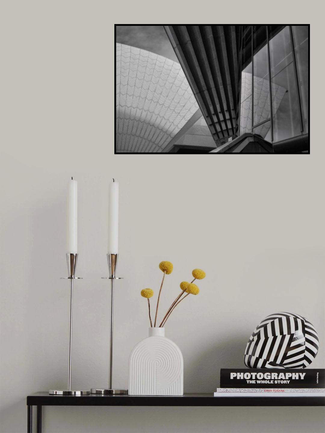 Sydney Opera Poster och Canvastavla