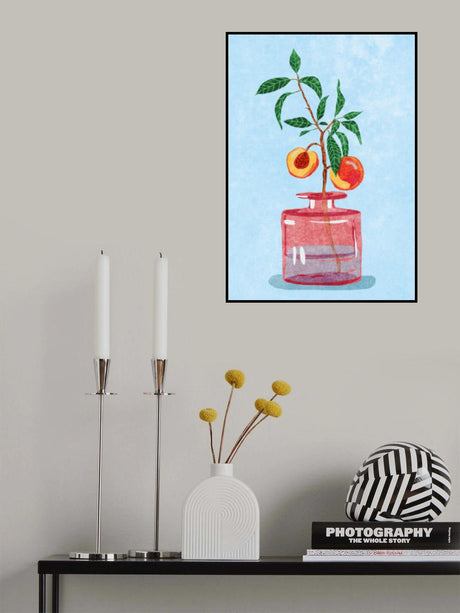 Peach Tree in Vase