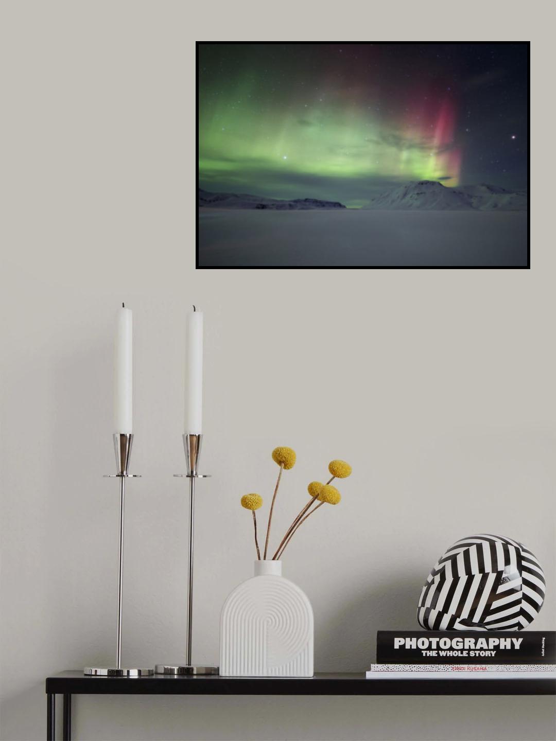 A night in Iceland Poster och Canvastavla
