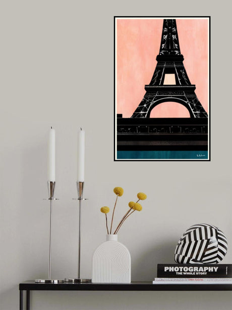 Bon Nuit, Paris Poster och Canvastavla