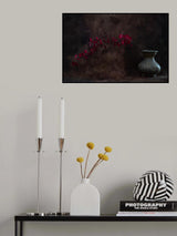 Red flower Poster och Canvastavla