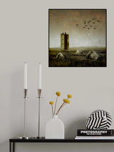 QUIET Poster och Canvastavla