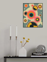 Fluid Geometrics 2 Poster och Canvastavla