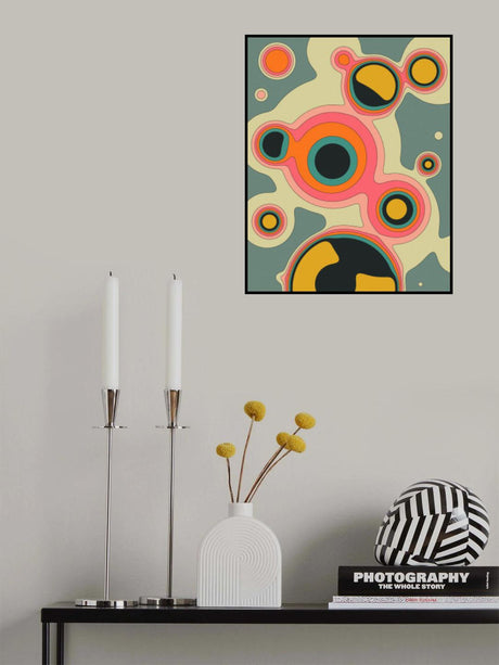 Fluid Geometrics 2 Poster och Canvastavla