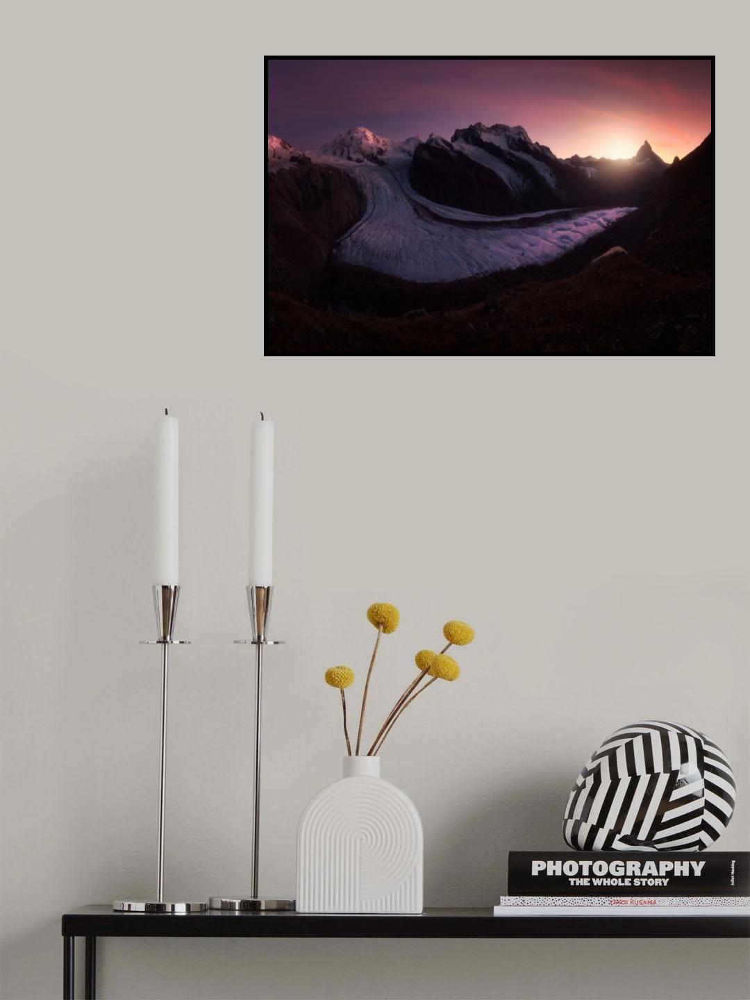 Matterhorn to Monte Rosa Poster och Canvastavla