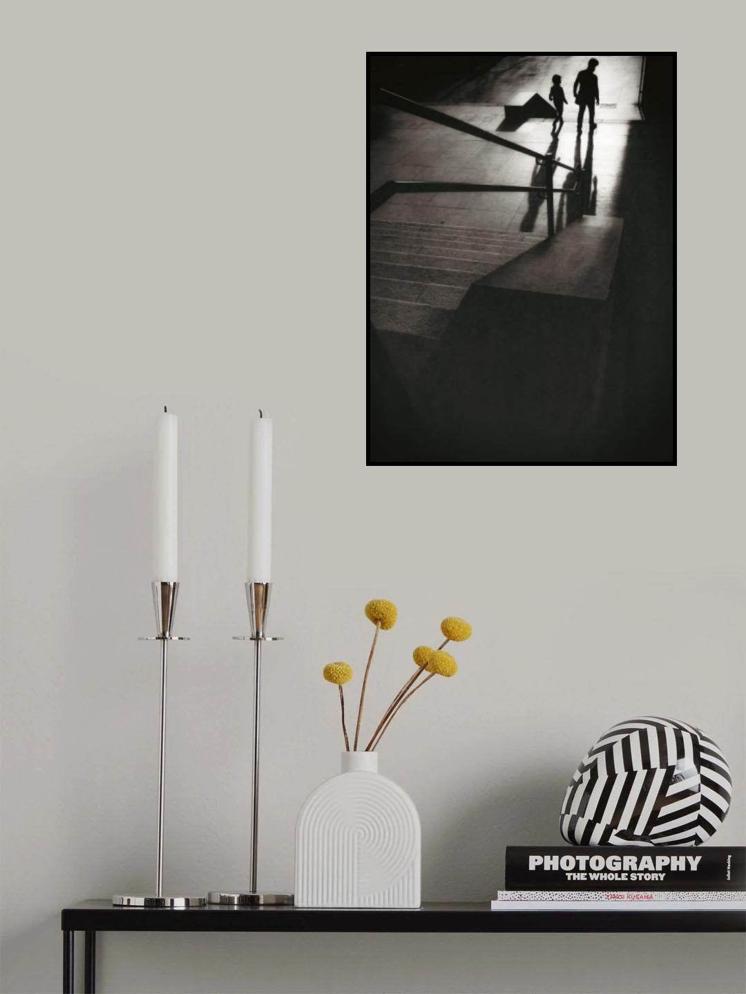 While there is light Poster och Canvastavla