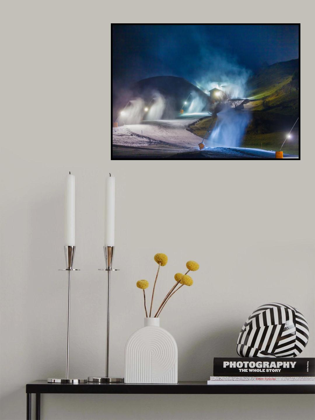 snow Poster och Canvastavla
