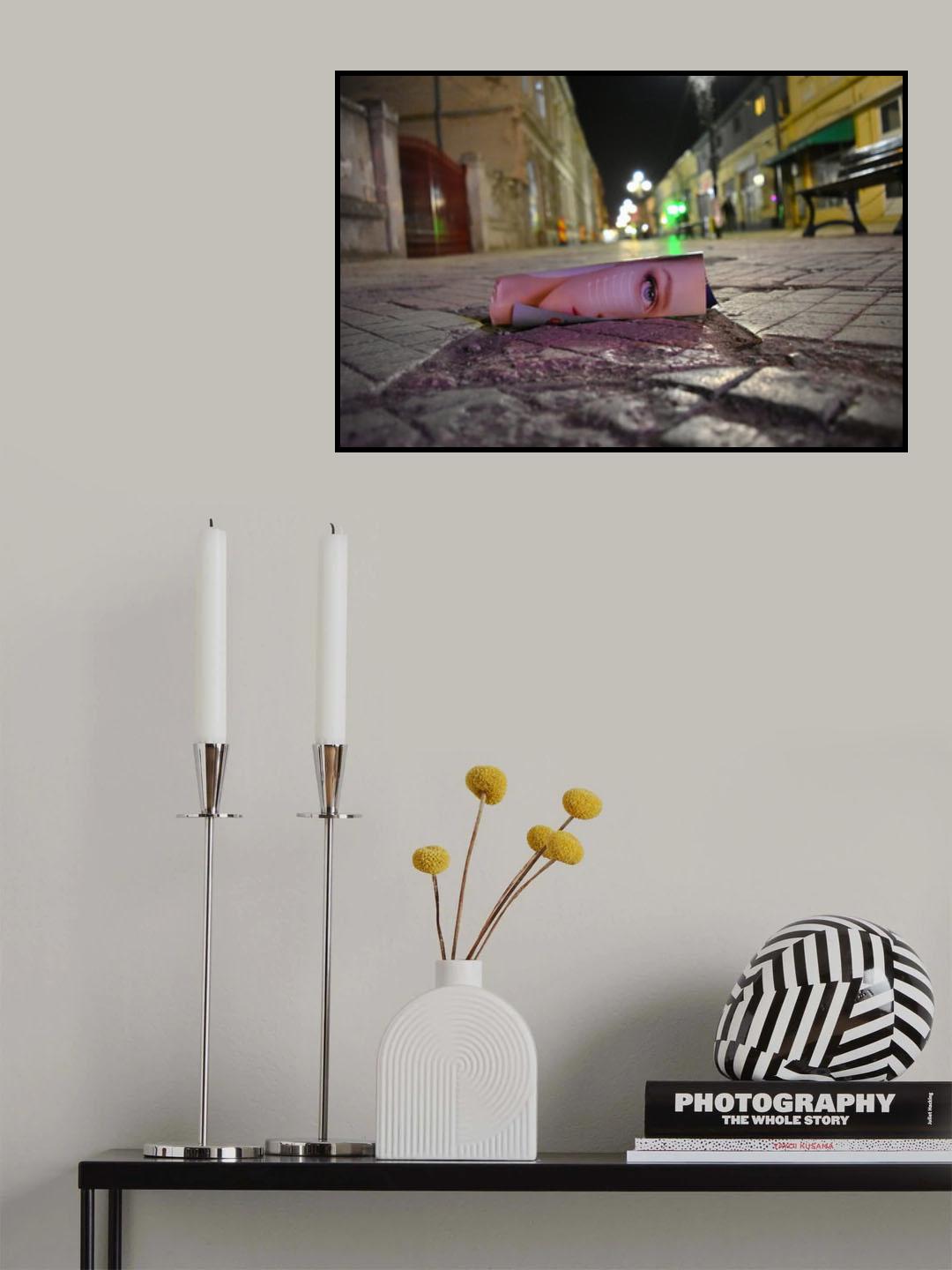 Eye Contact Poster och Canvastavla