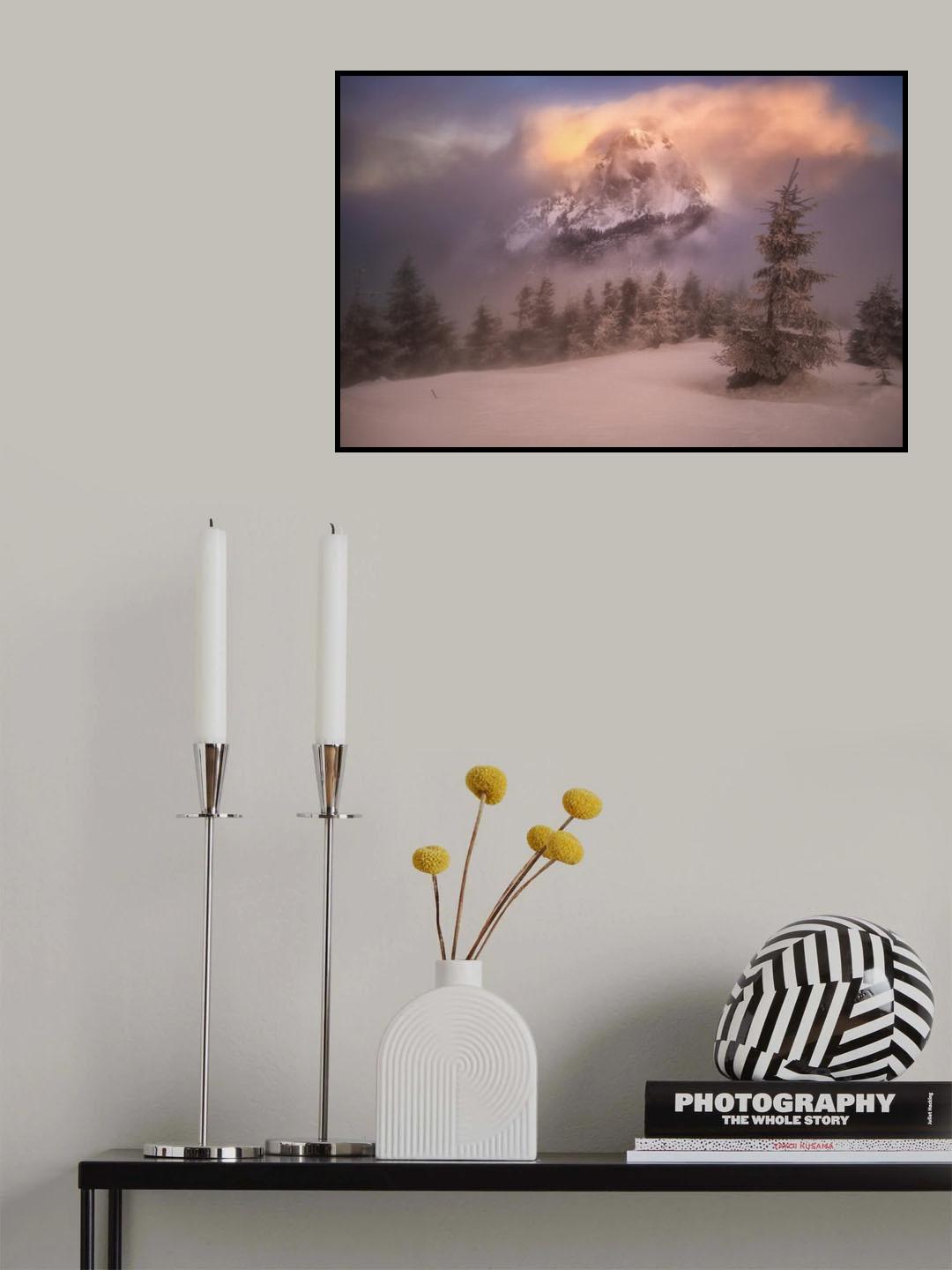 Mystic Mountain Poster och Canvastavla