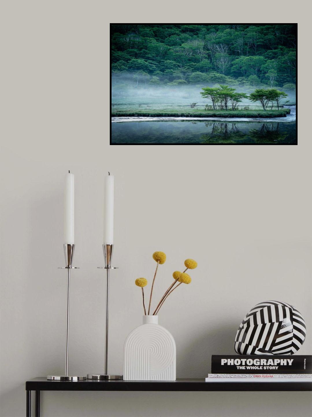 Kakumanbuchi Marsh Poster och Canvastavla