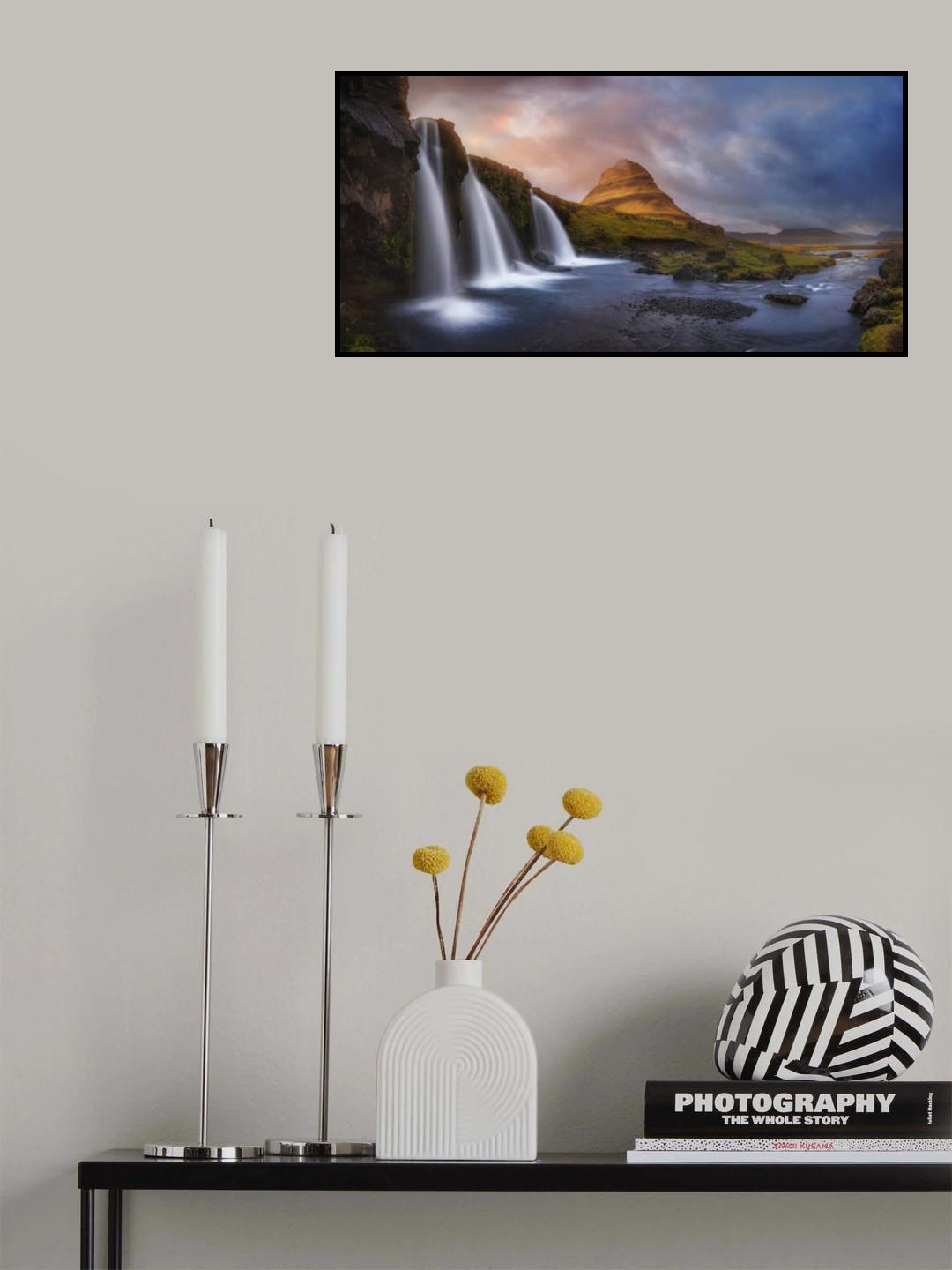 Kirkjufell Poster och Canvastavla