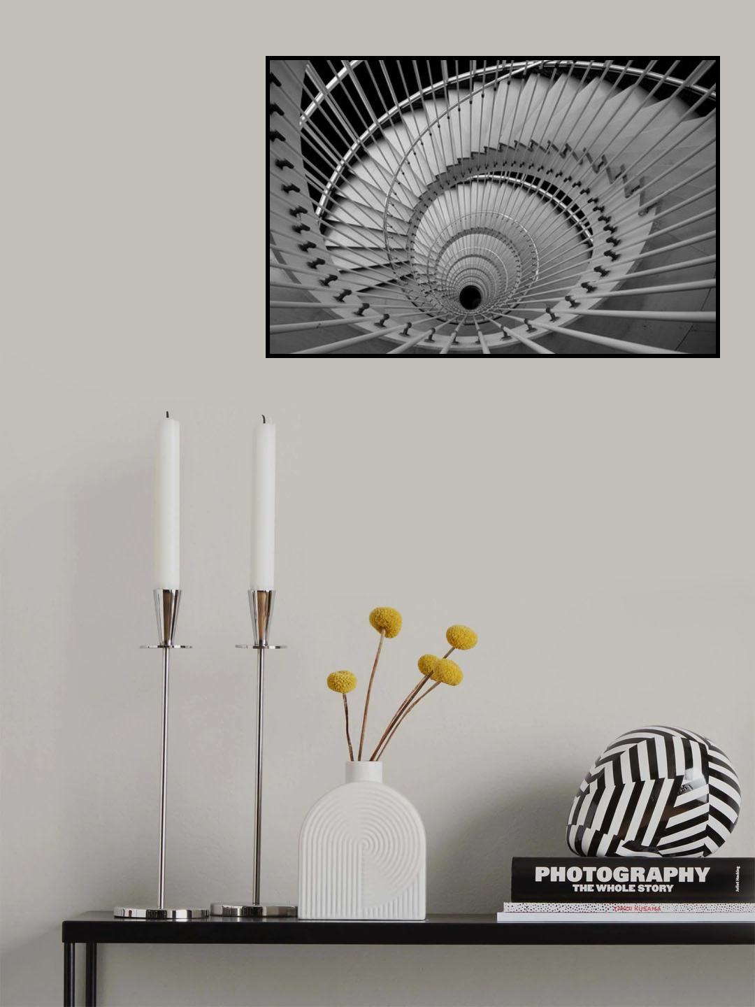 The stair eye Poster och Canvastavla