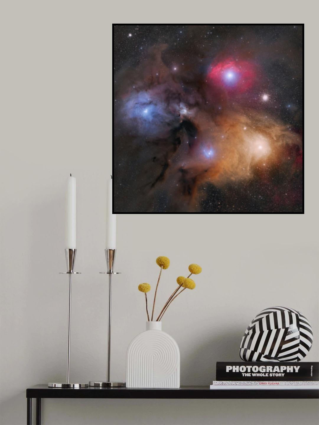 Rho Ophiuchi Cloud Complex Poster och Canvastavla