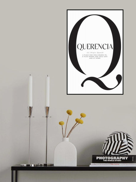 Querencia definition Poster och Canvastavla