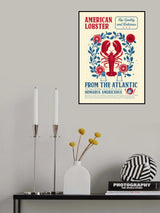 Lobster kitchen print Poster och Canvastavla