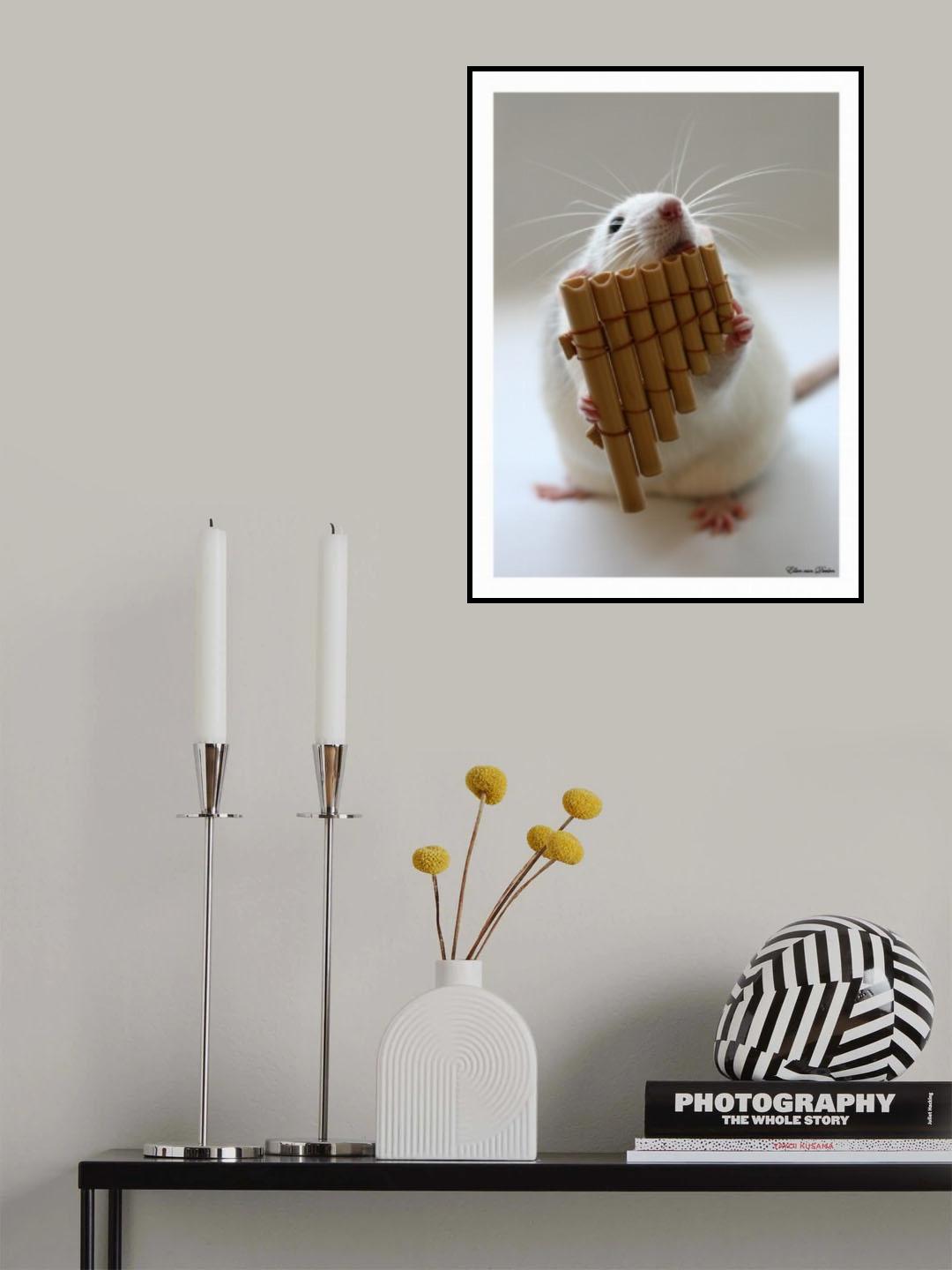 The panflute. Poster och Canvastavla