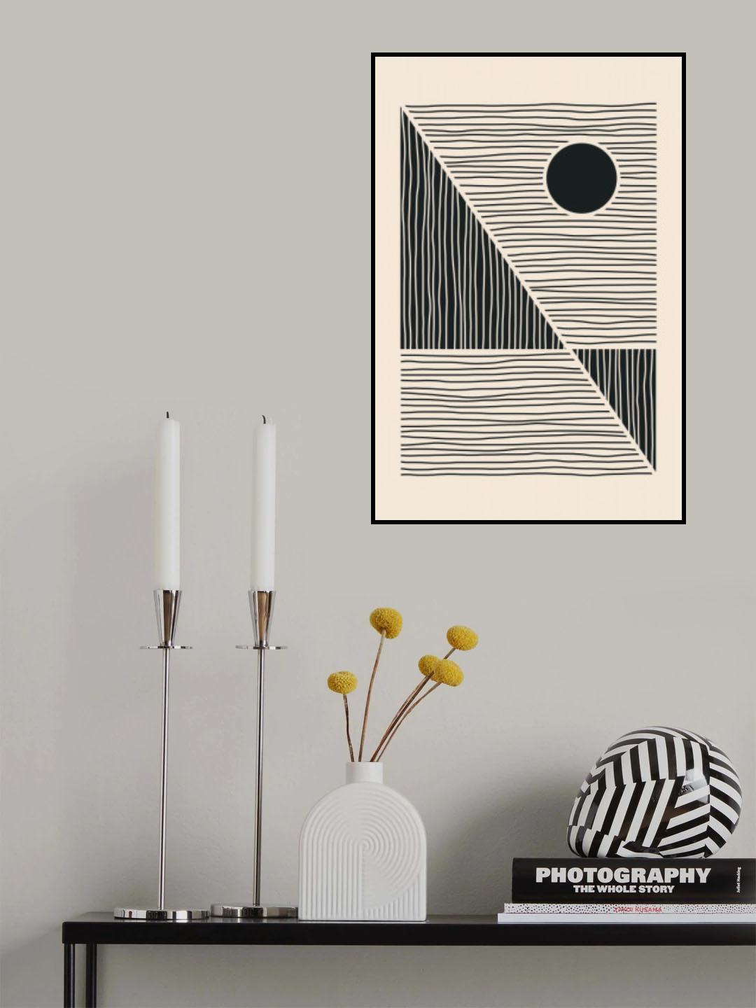 Minimal Abstract Series #8 Poster och Canvastavla