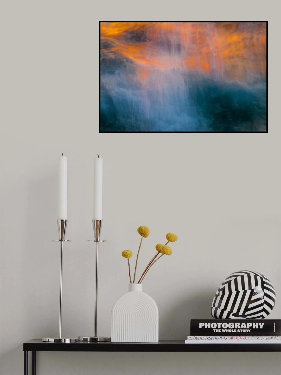Stormy sunset Poster och Canvastavla