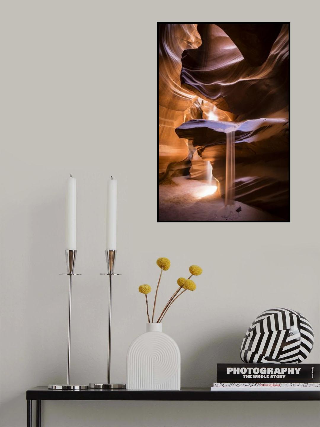 Sand Fall Poster och Canvastavla