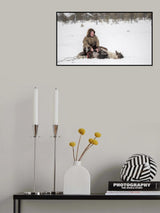 Jigorij catches reindeer Poster och Canvastavla