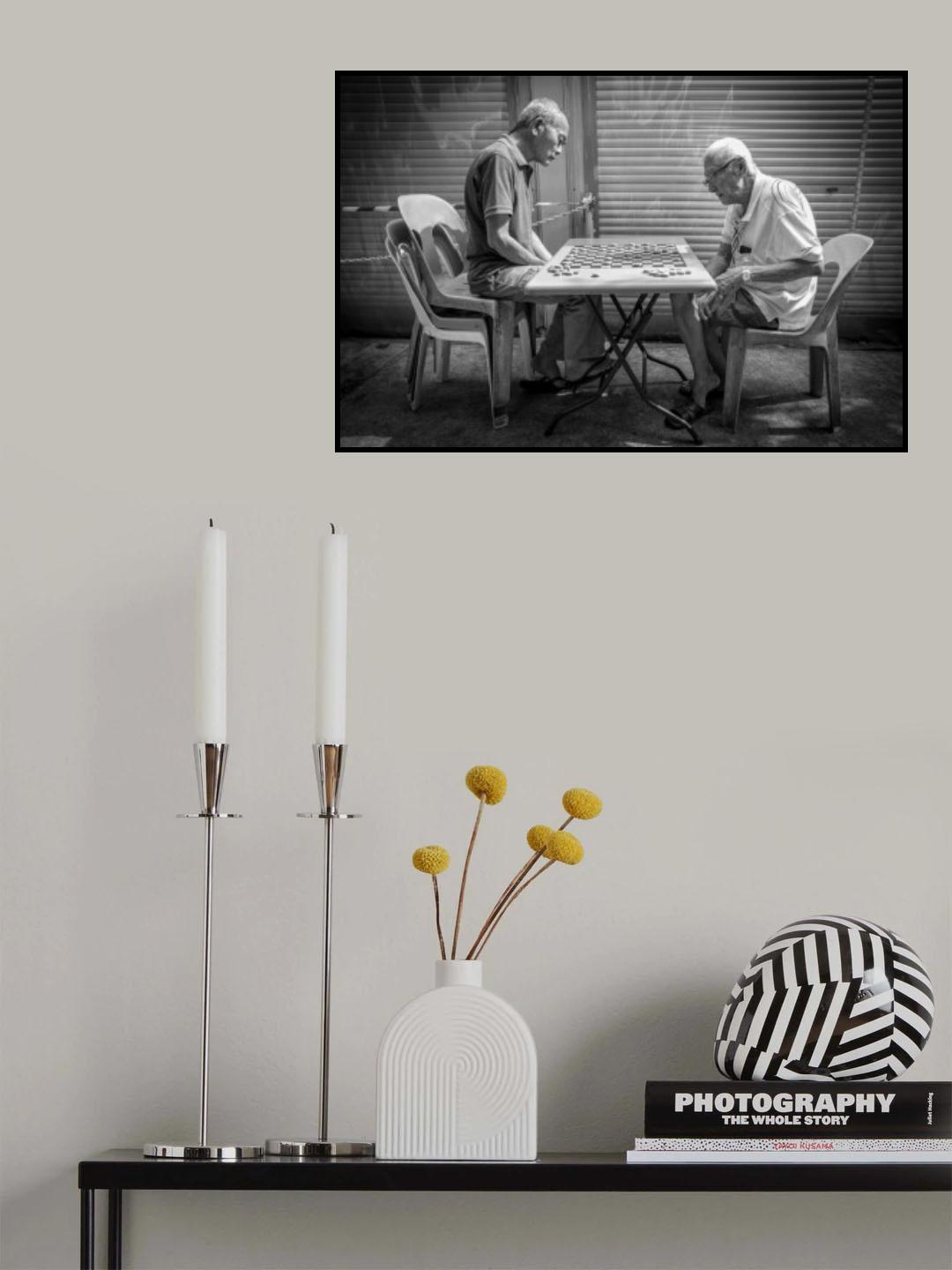 Competition Poster och Canvastavla