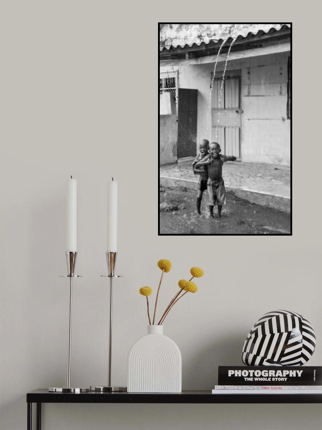 SHOWER Poster och Canvastavla