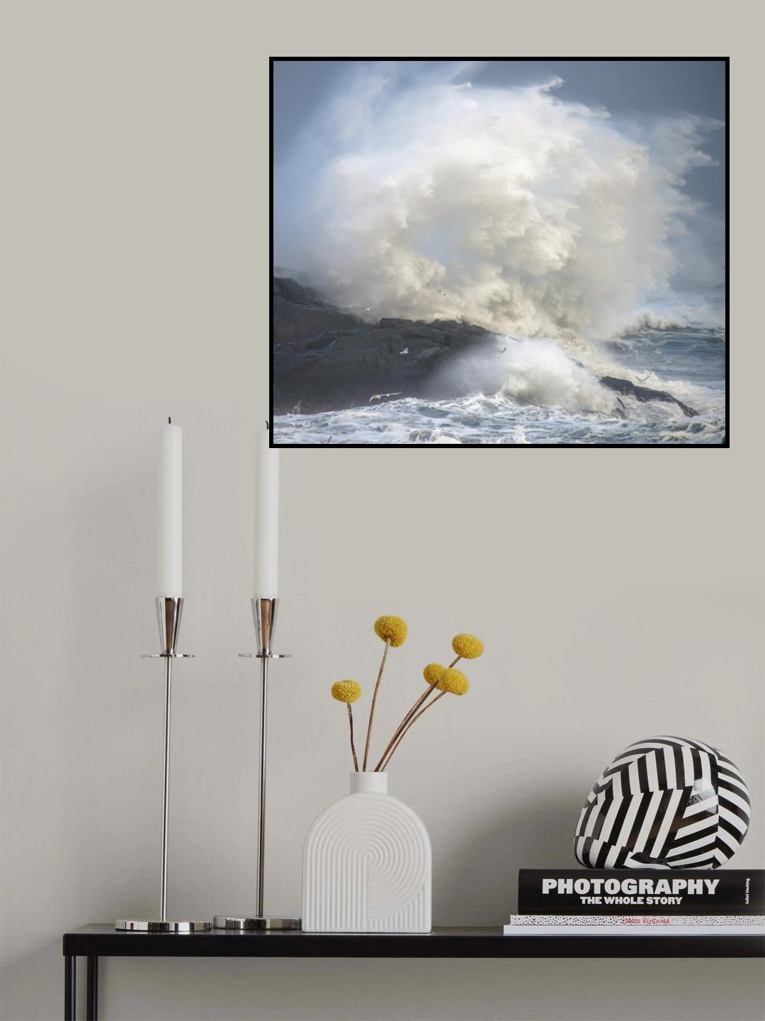 Storm Poster och Canvastavla