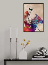 Horse Riding Sport Art (1) Poster och Canvastavla