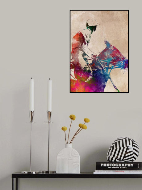 Horse Riding Sport Art (1) Poster och Canvastavla