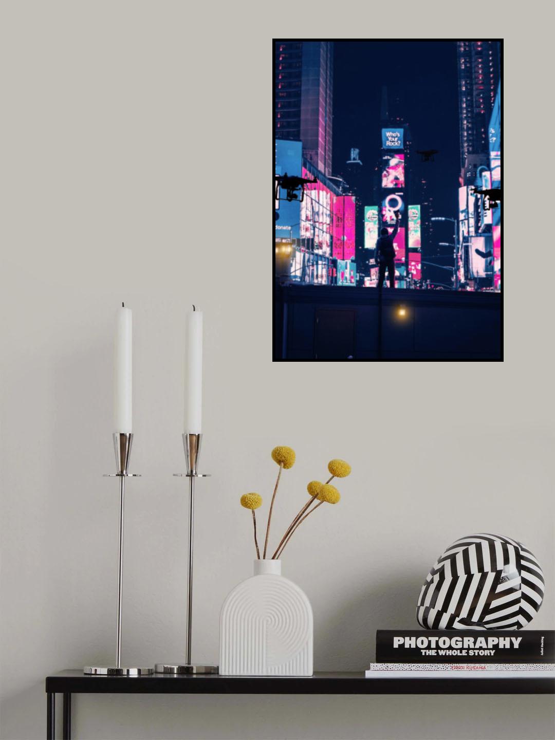 Cyber Photo Hunter Poster och Canvastavla