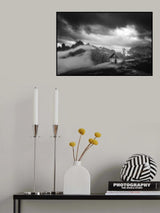 Mountain View Poster och Canvastavla