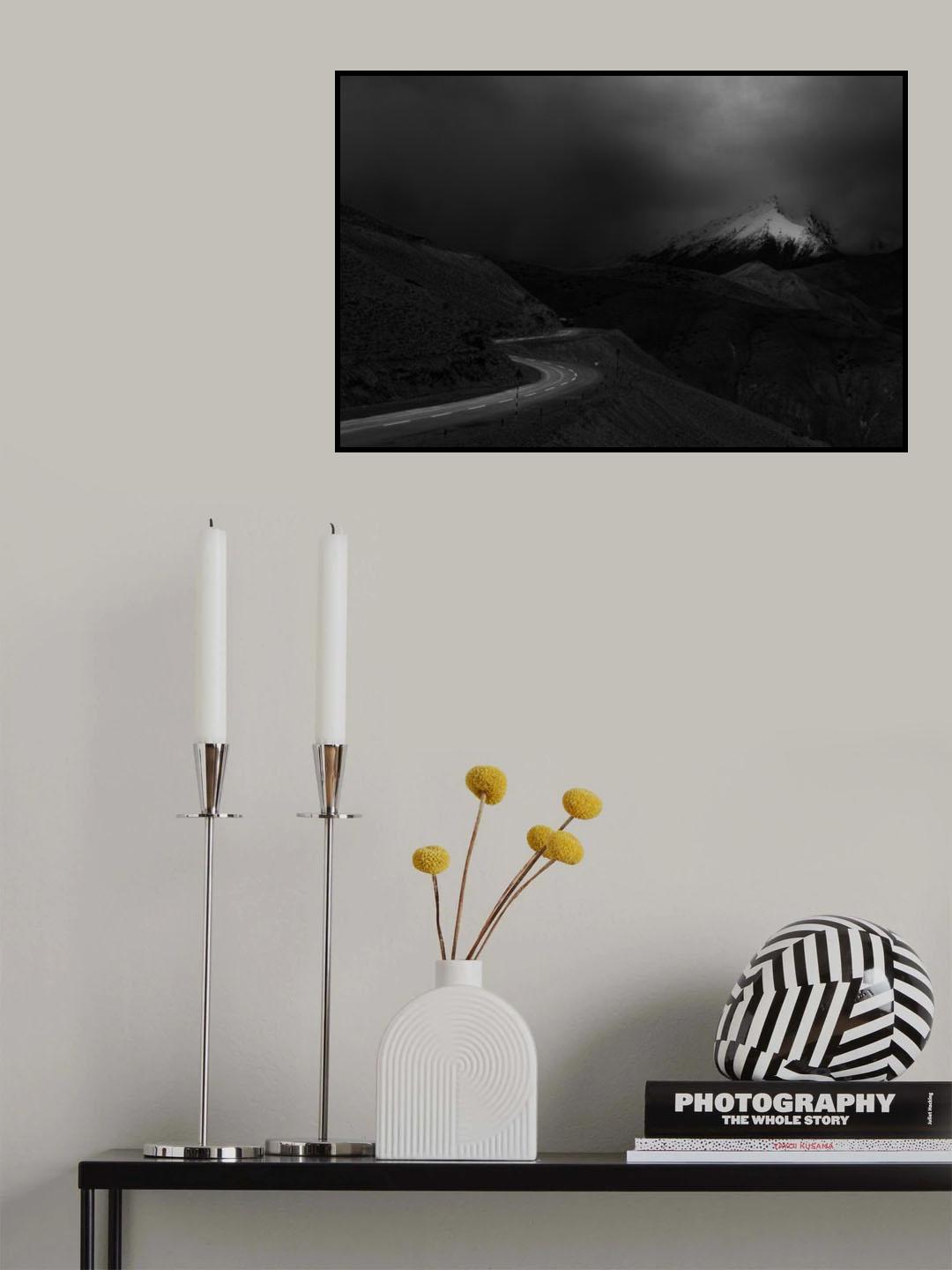 Himalayan Road Poster och Canvastavla