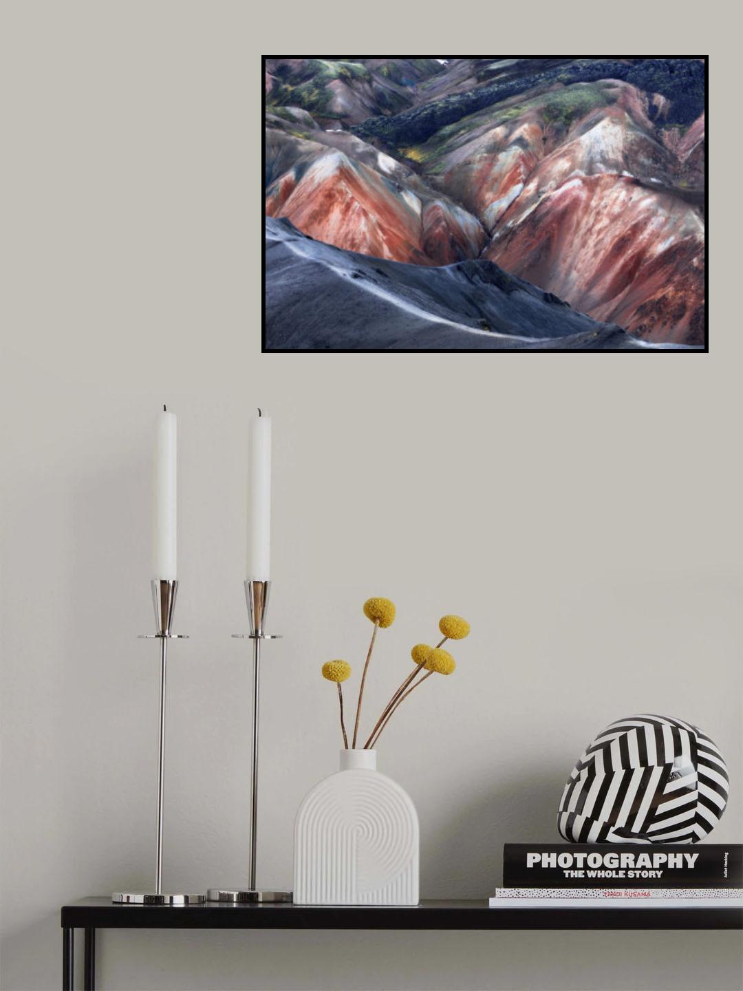 Landmannalaugar II Poster och Canvastavla