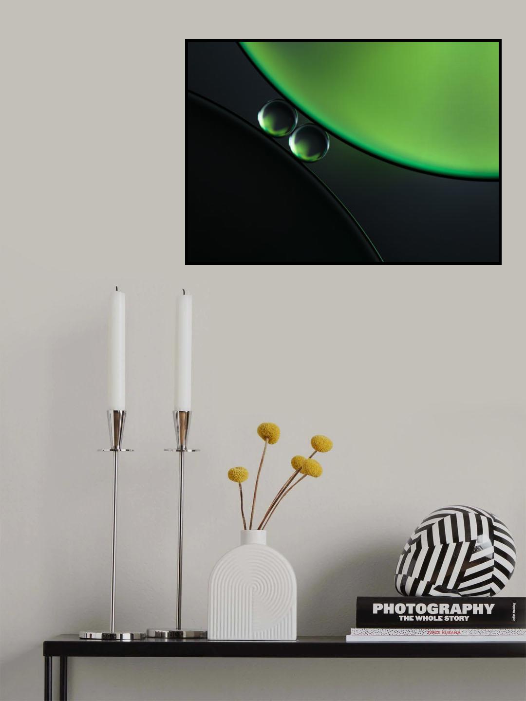 Batwing Bubbles Poster och Canvastavla